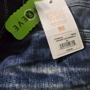 American Fighter Blue Slim Straight Jeans